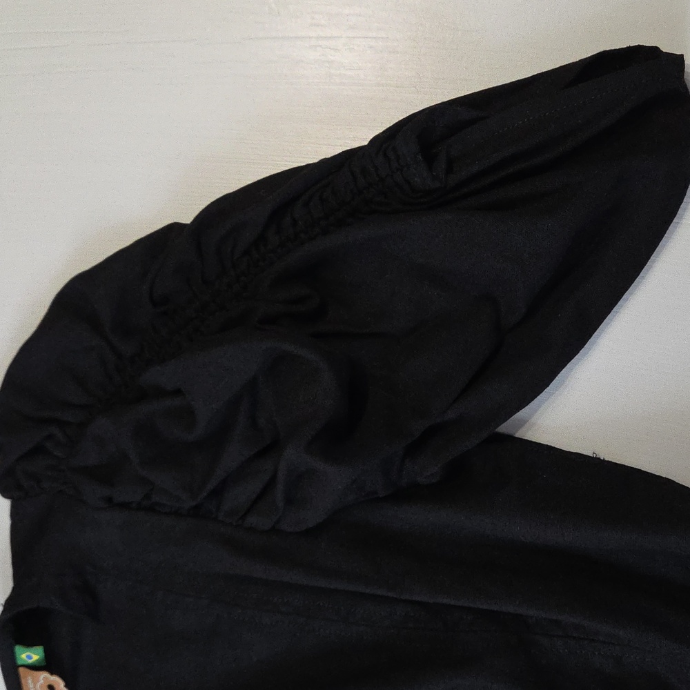 FARM Rio Puff Sleeve Cropped Top - Picture 3 of 10